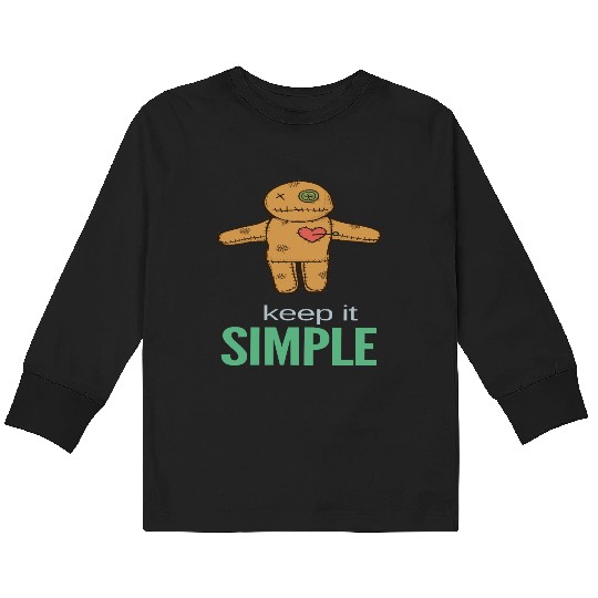 keep it simple Kids Long Sleeve T Shirts