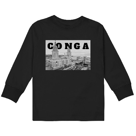 CONGA Kids Long Sleeve T Shirts