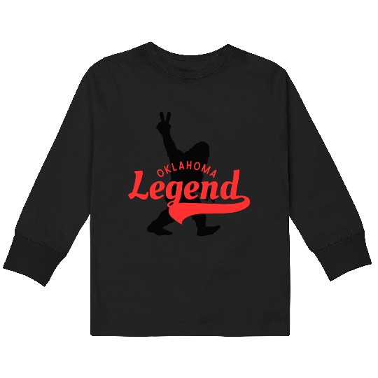 Oklahoma Legend Kids Long Sleeve T Shirts