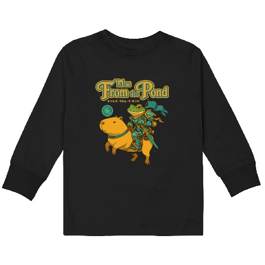 Tales From The Pond Kids Long Sleeve T Shirts