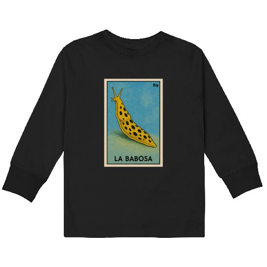 LA BABOSA - THE SLUG - LA LOTERÍA Kids Long Sleeve T Shirts