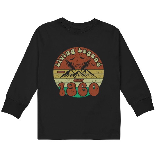 65th birthday Living Legend since VIN 07/1960 Kids Long Sleeve T Shirts