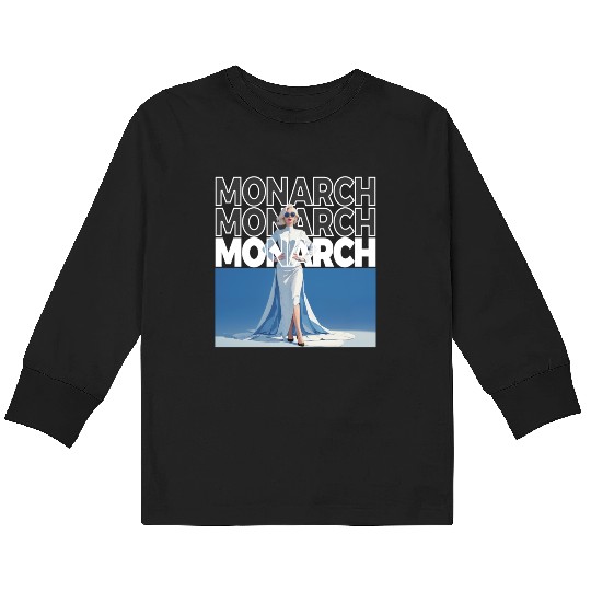 MONARCH – Silence in Command Kids Long Sleeve T Shirts