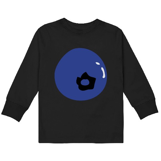 blueberry fruit Kids Long Sleeve T Shirts