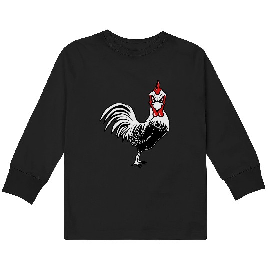 Cock funny Kids Long Sleeve T Shirts