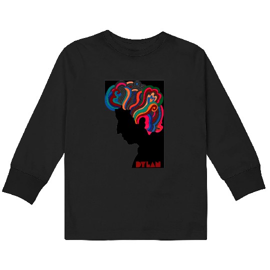 Bob Dylan icon Kids Long Sleeve T Shirts