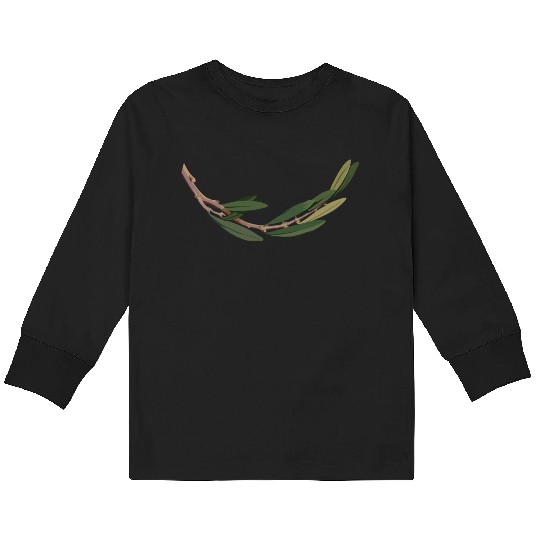 Olive branch 2 Kids Long Sleeve T Shirts