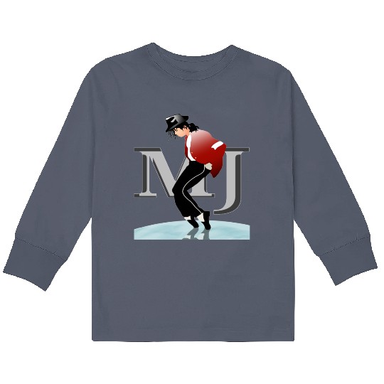 Discover Michael Moonwalk Jackson Kids Long Sleeve T-Shirts