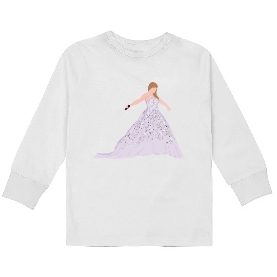 Eras tour enchanted Kids Long Sleeve T-Shirts