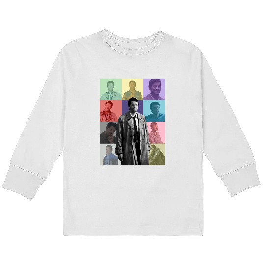 Castiel Eras Tour Kids Long Sleeve T-Shirts