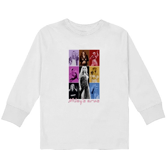 Miley Cyrus Eras Tour Kids Long Sleeve T-Shirts