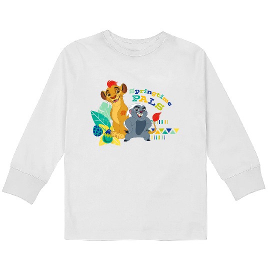 disneys The Lion Guard Springtime Pals Easter Kids Long Sleeve T-Shirts