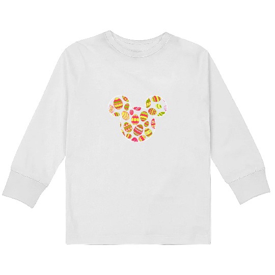 Disney Mickey And Friends Mickey Mouse Easter Eg Kids Long Sleeve T-Shirts