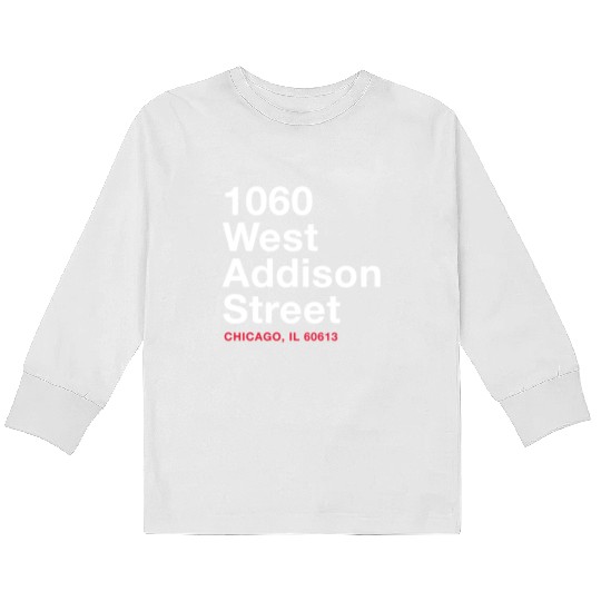 Wrigley Field Kids Long Sleeve T Shirts