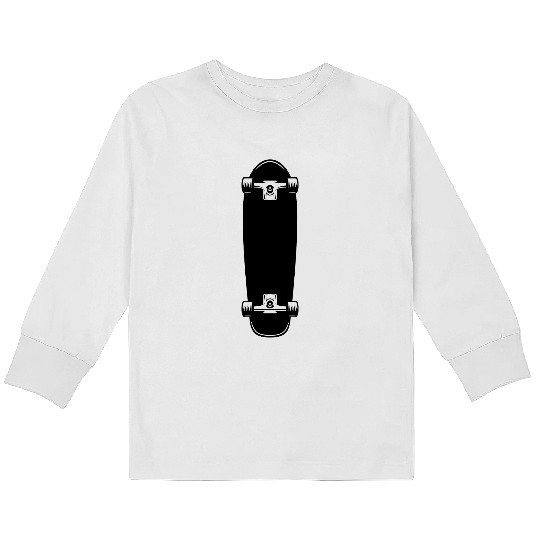skateboard Kids Long Sleeve T Shirts