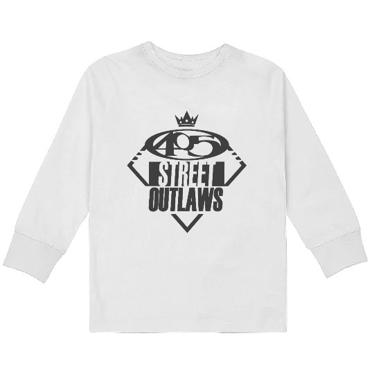 405 street outlaws Kids Long Sleeve T Shirts