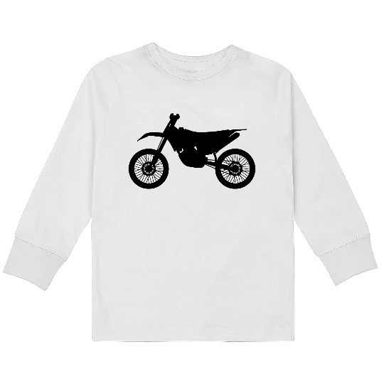 Motorcycle Kids Long Sleeve T Shirts