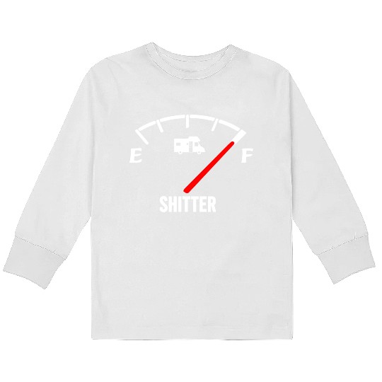 Shitters Full Kids Long Sleeve T Shirts