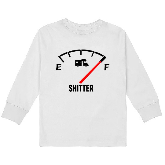 Shitters Full Kids Long Sleeve T Shirts