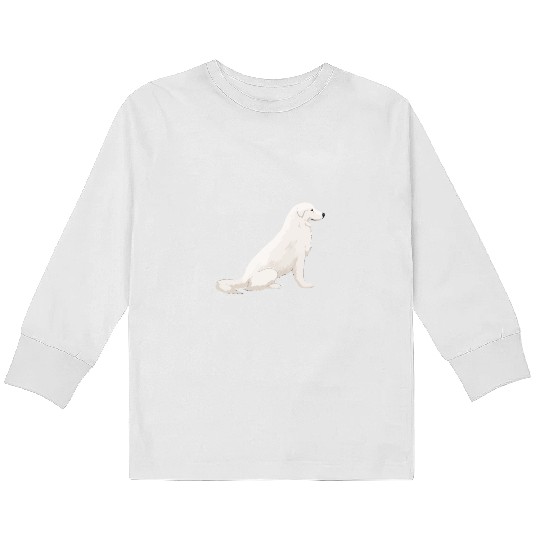 Great Pyrenees Kids Long Sleeve T Shirts