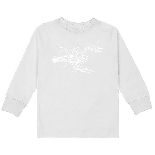 lobster Kids Long Sleeve T Shirts