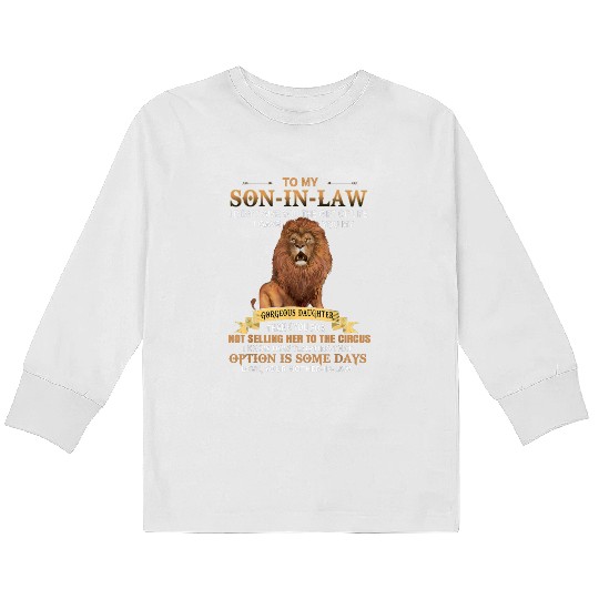 Son In Law Kids Long Sleeve T Shirts