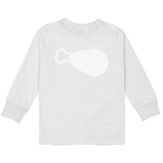 Turkey Leg Kids Long Sleeve T Shirts