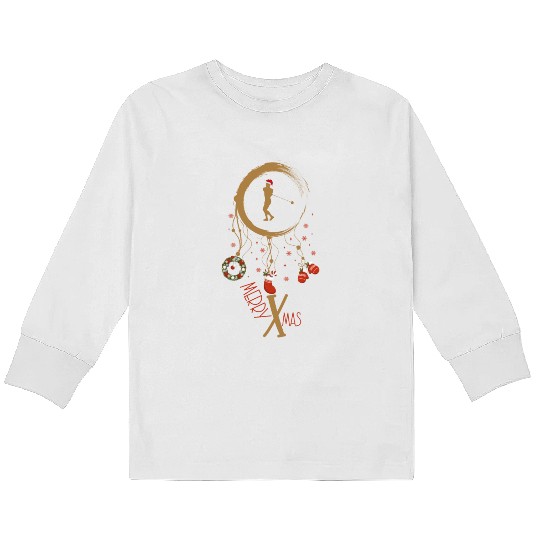 Winter dreamcatcher Christmas Hammer throwing Kids Long Sleeve T Shirts