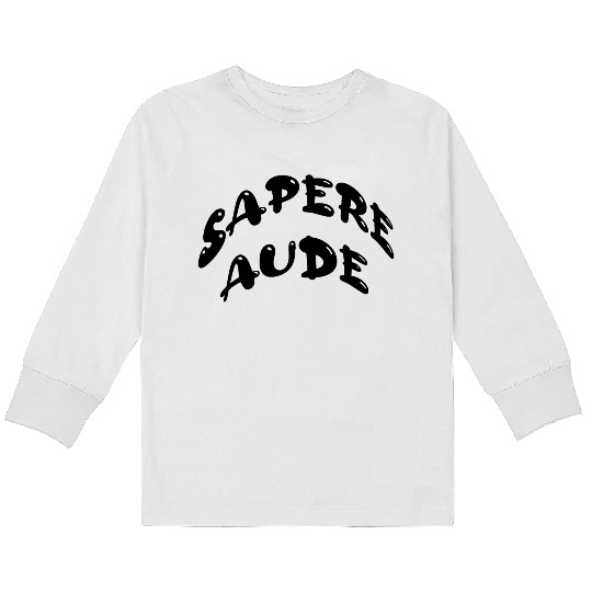 sapere aude Kids Long Sleeve T Shirts