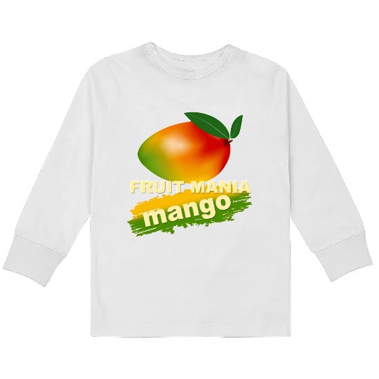 FRUIT MANIA MANGO Kids Long Sleeve T Shirts