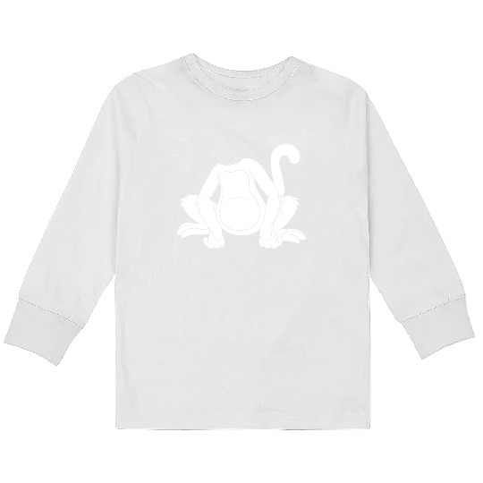Chimpanzee Monkey Orangutan Monkey Lover Monkey Kids Long Sleeve T Shirts