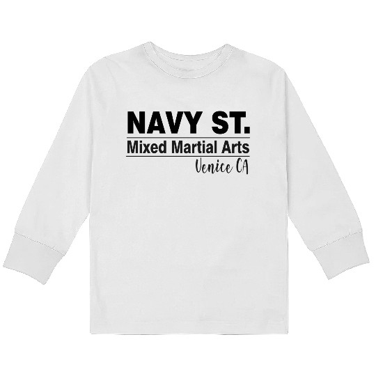 navy st 3 Kids Long Sleeve T Shirts