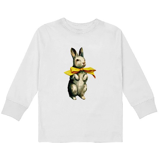 Vintage Easter Kids Long Sleeve T Shirts