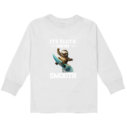 I'm Enough I'm Going Surfing Windsurfer Saying Kids Long Sleeve T Shirts