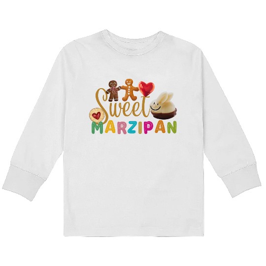 Marzipan Sweet Kids Long Sleeve T Shirts