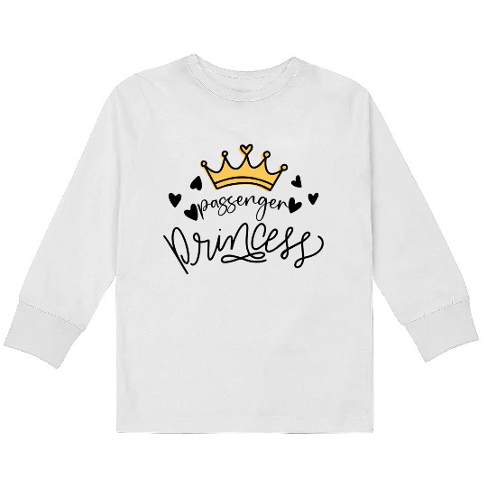 Passenger Princess Kids Long Sleeve T Shirts