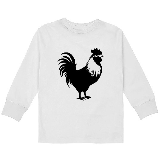 cock Kids Long Sleeve T Shirts