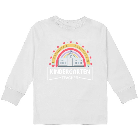 KINDERGARTEN TEACHER Kids Long Sleeve T Shirts