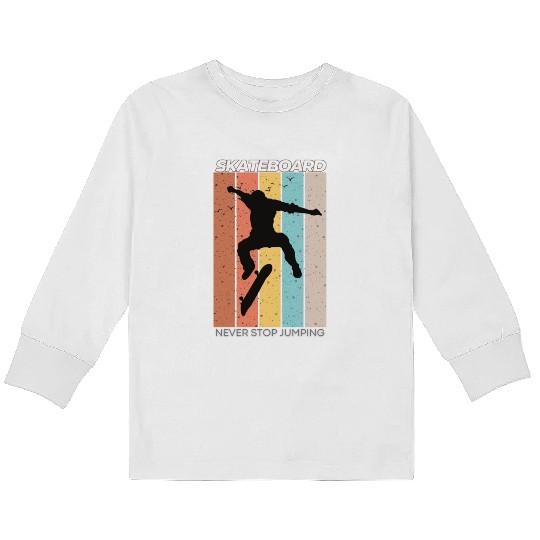 Skateboard 22 Kids Long Sleeve T Shirts