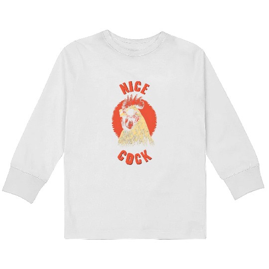 Nice Cock Bro Kids Long Sleeve T Shirts