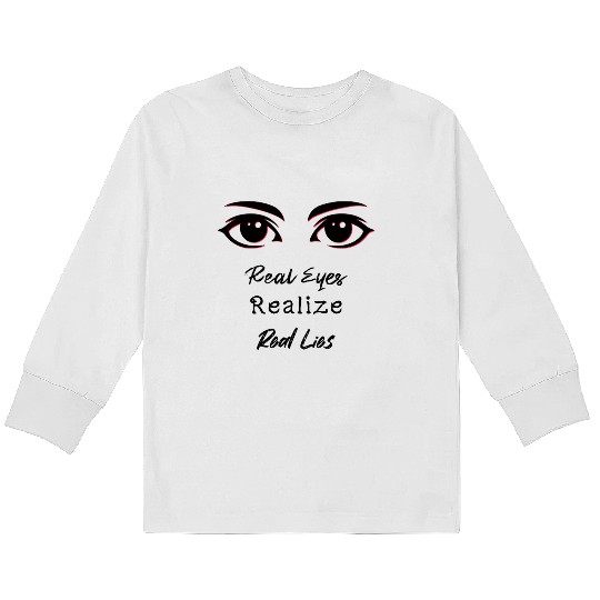 Real Eyes Kids Long Sleeve T Shirts
