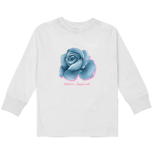 Spring Blossoms Kids Long Sleeve T Shirts