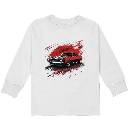 Camaro Kids Long Sleeve T Shirts