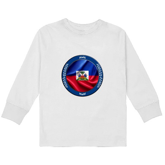 Haiti Kids Long Sleeve T Shirts