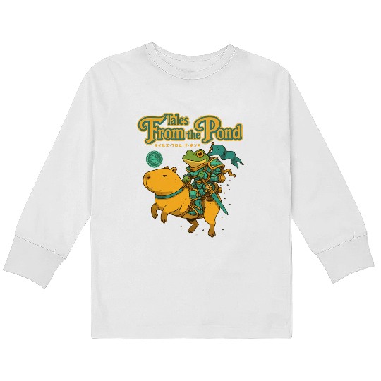 Tales From The Pond Kids Long Sleeve T Shirts