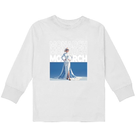 MONARCH – Silence in Command Kids Long Sleeve T Shirts