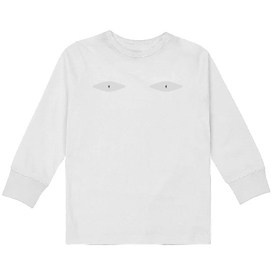 Celestial Eye Pattern on Elegant Fabric Kids Long Sleeve T Shirts
