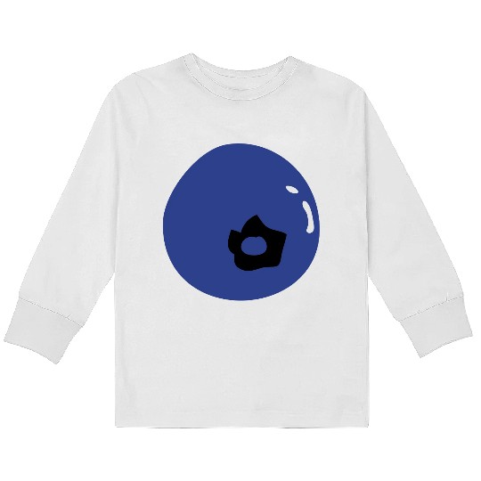 blueberry fruit Kids Long Sleeve T Shirts
