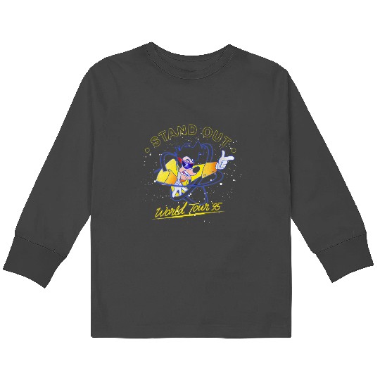 Disney A Goofy Movie Powerline Stand Out World Tour '95 Kids Long Sleeve T-Shirts