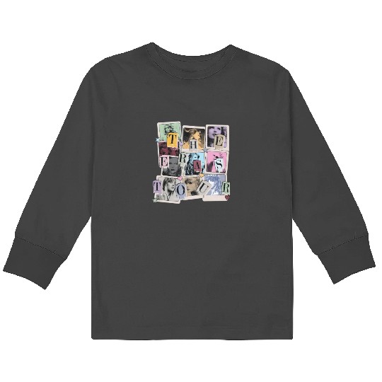 Discover Cat eras iris Taylor  The Eras Tour Shirt Kids Long Sleeve T-Shirts